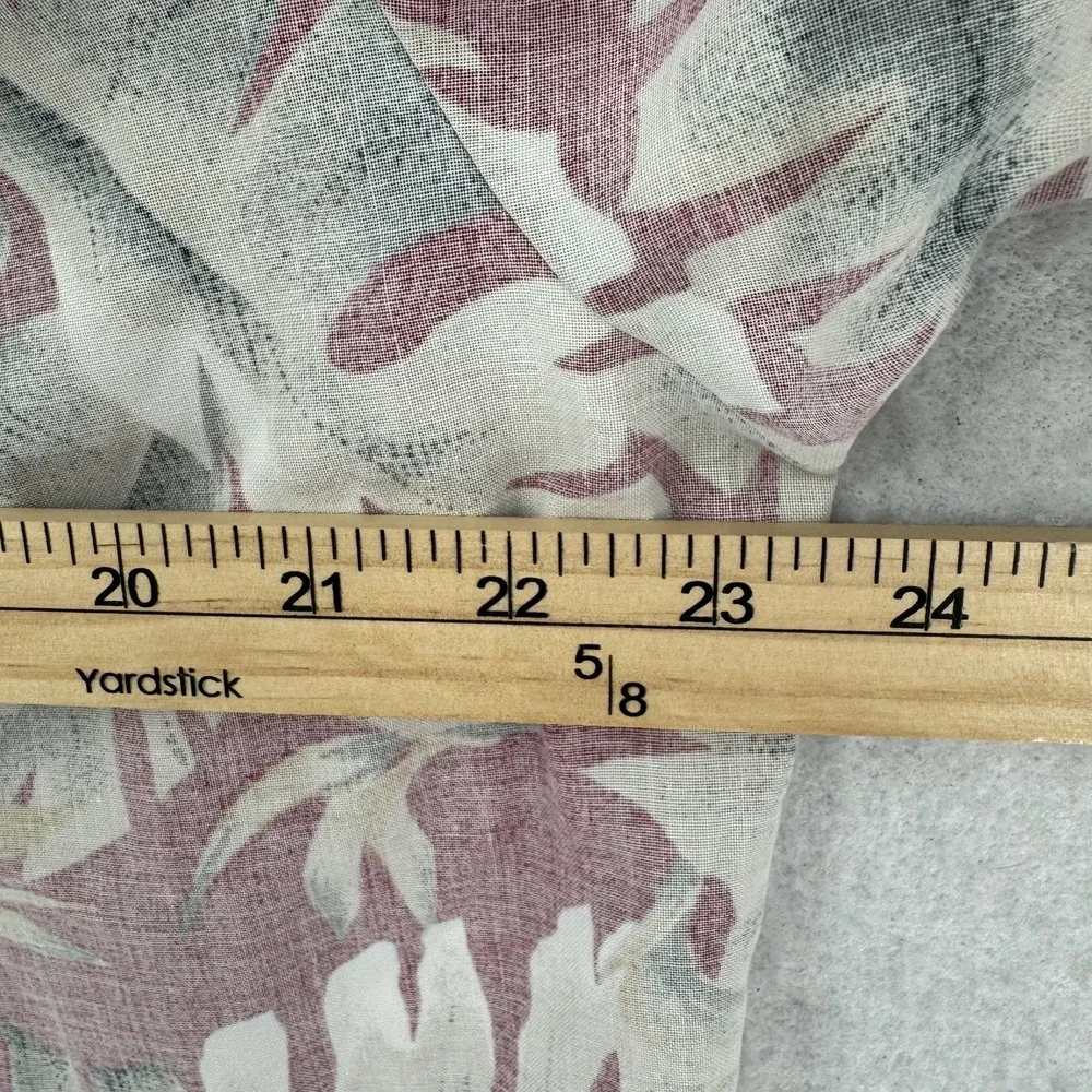 Vintage Kai Nani Shirt Mens Large Hawaiian Floral Aloha‎ Made USA 90s